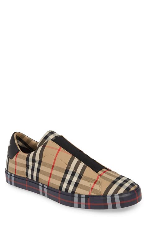 burberry markham slip on|Burberry Men's Markham Slip.